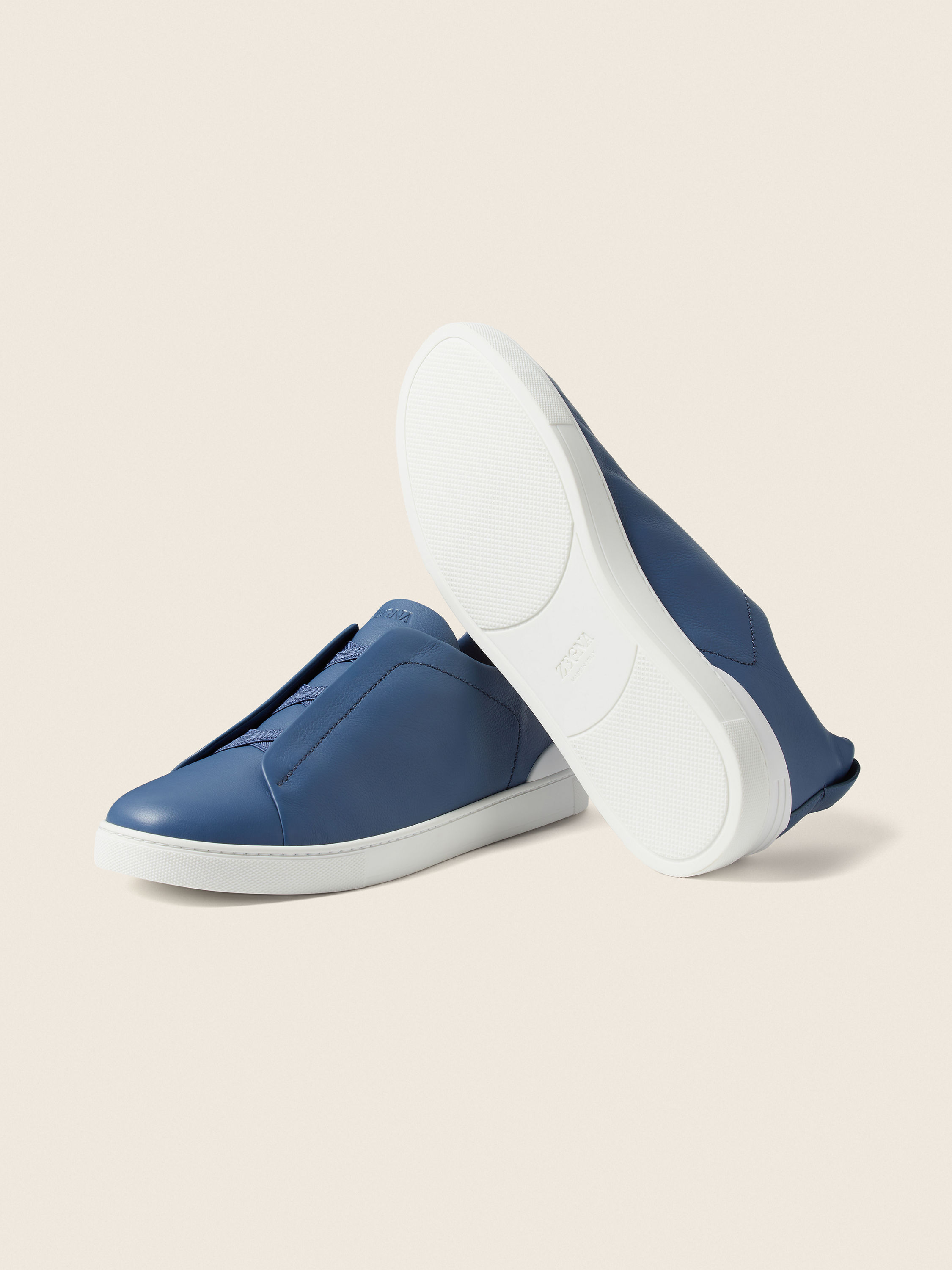 Light Blue Triple Stitch™ SECONDSKIN Sneakers Product detail photo #4