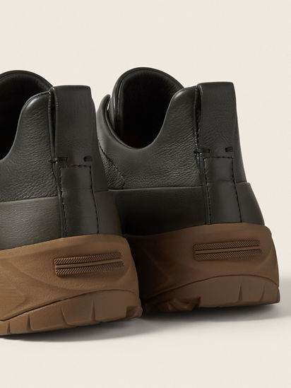Dark Olive Green Triple Stitch™ Monte SECONDSKIN Sneakers FW26