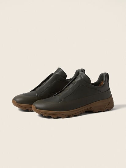 Dark Olive Green Triple Stitch™ Monte SECONDSKIN Sneakers FW26