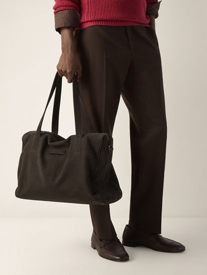 Dark Brown SECONDSKIN Everyday Bag SS26 35566449 | Zegna IT