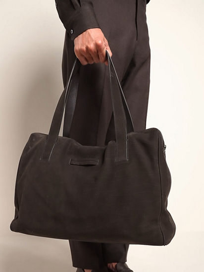 Dark Brown SECONDSKIN Everyday Bag SS26 35566449 | Zegna IT