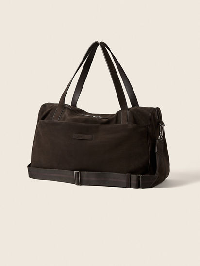 Dark Brown SECONDSKIN Weekend Travel Bag SS26 35566502 | Zegna US