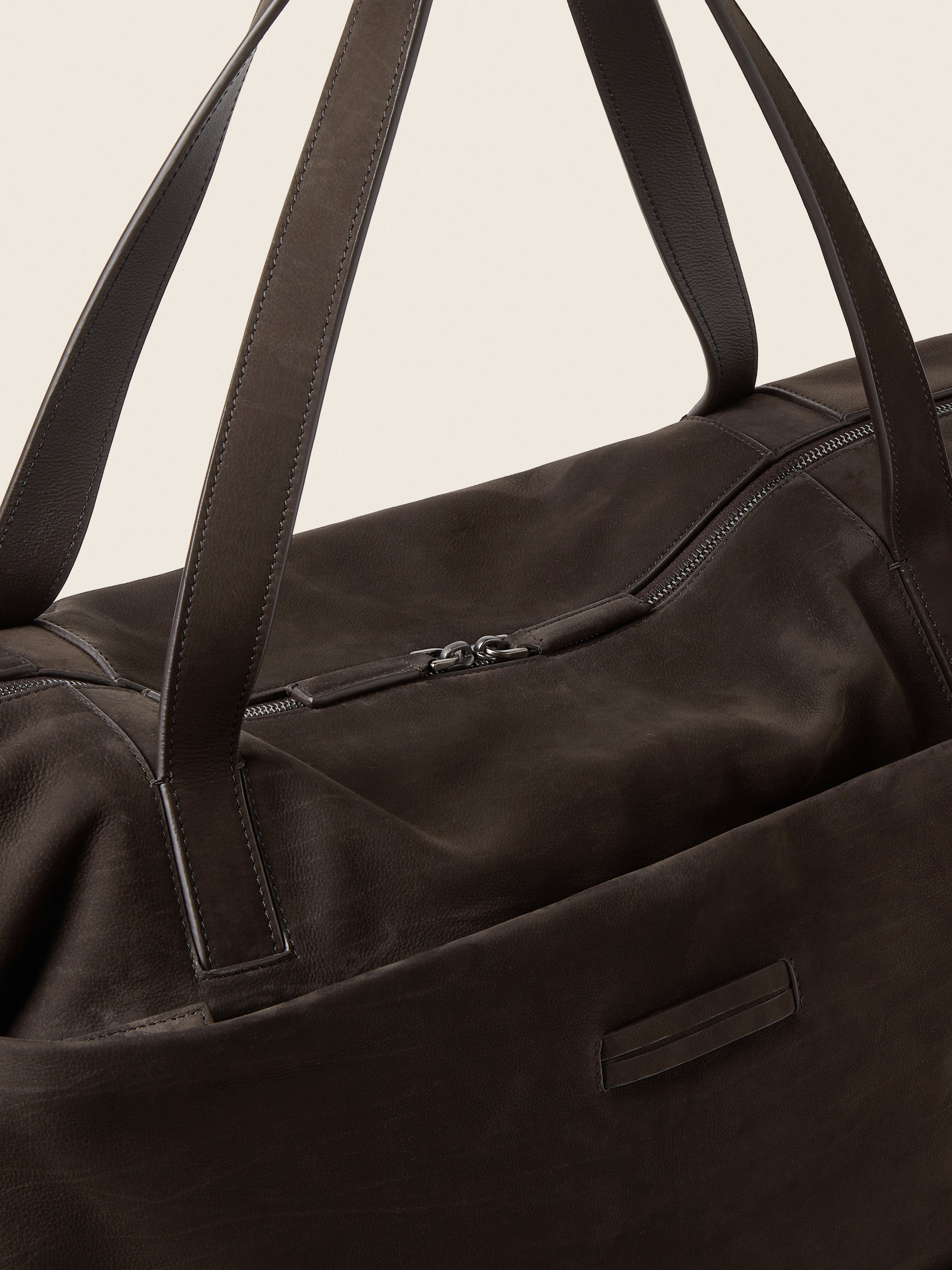 Dark Brown SECONDSKIN Weekend Travel Bag Product detail photo #4