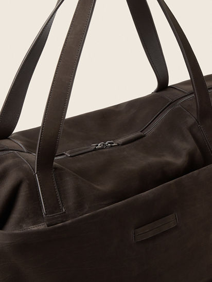 Dark Brown SECONDSKIN Weekend Travel Bag SS26 35566502 | Zegna US