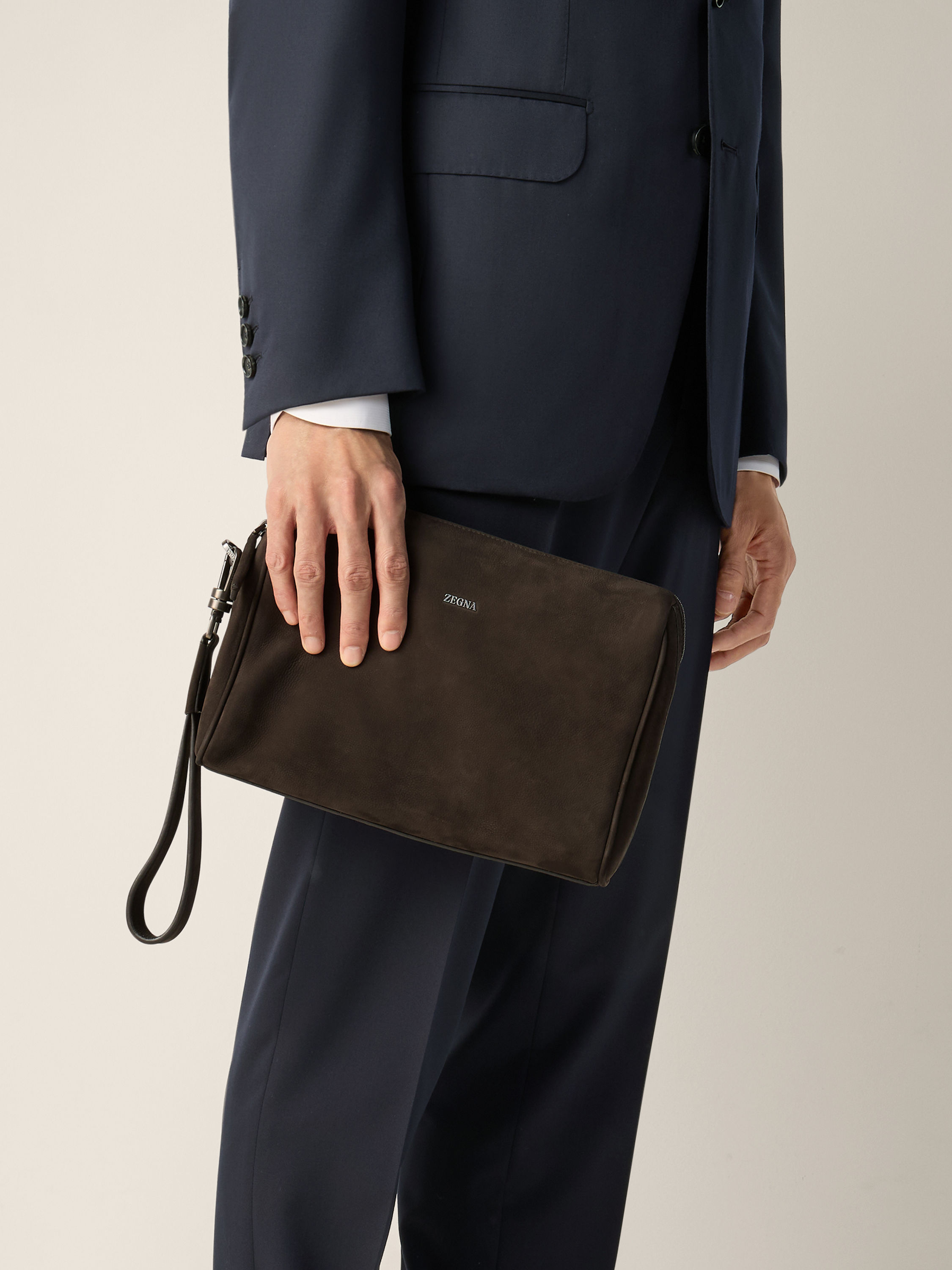 Pouch SECONDSKIN Marrone Scuro Foto #3 di dettaglio del prodotto