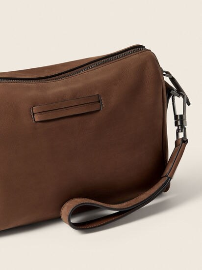Brown SECONDSKIN Pouch FW26 39380779 | Zegna US