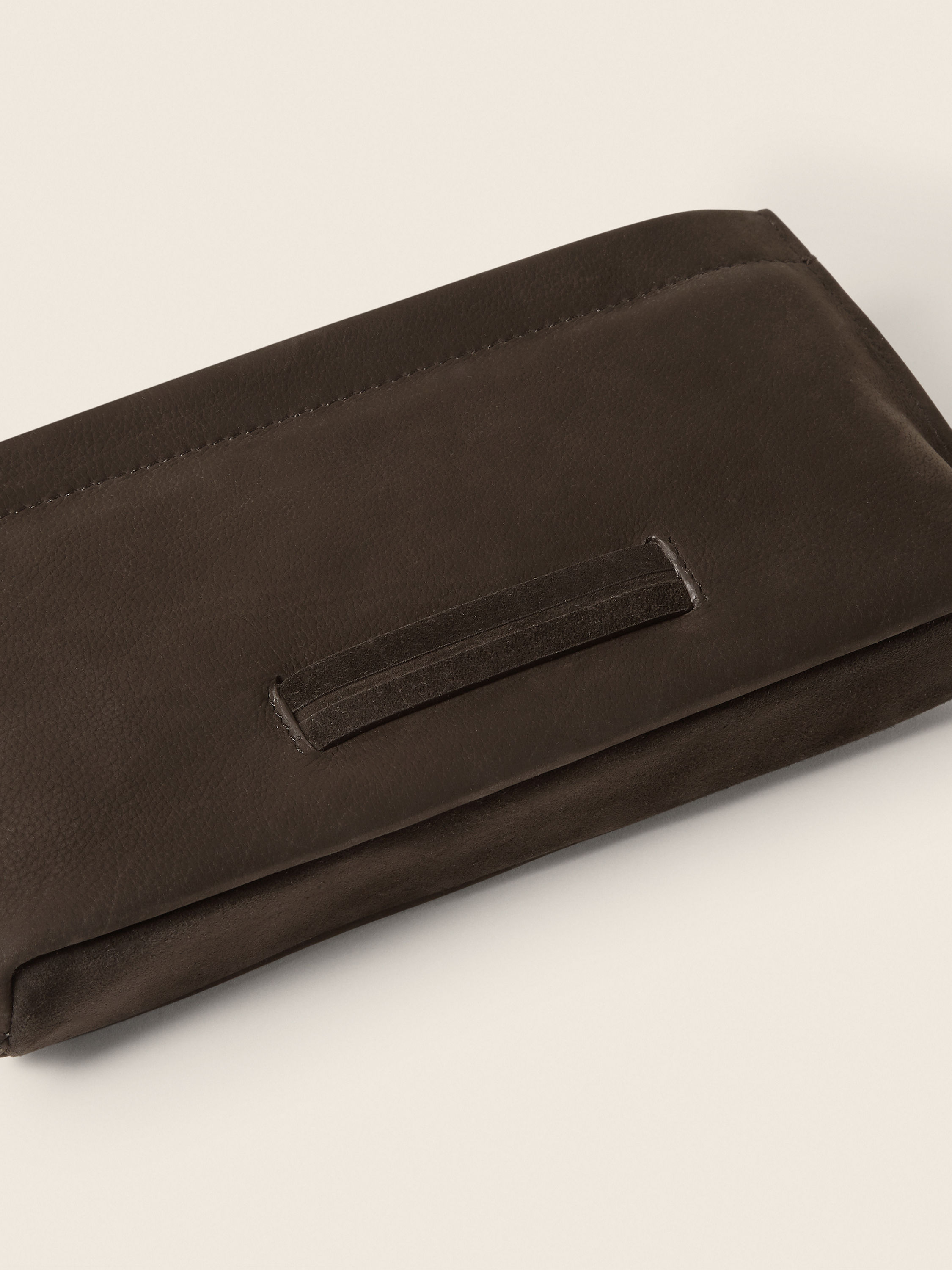 Dark Brown SECONDSKIN Pouch Product detail photo #4