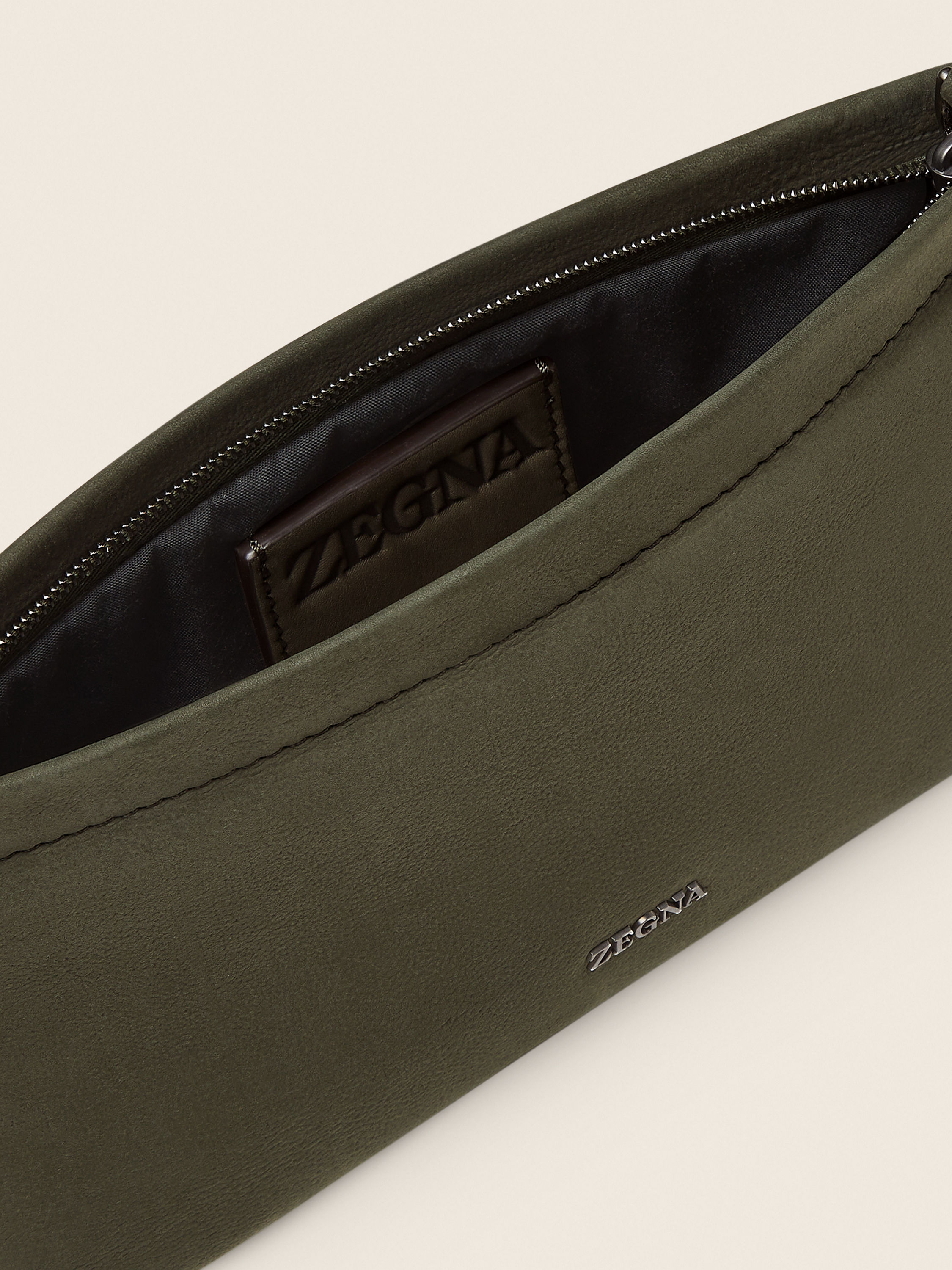 Dark Olive Green SECONDSKIN Pouch Product detail photo #1