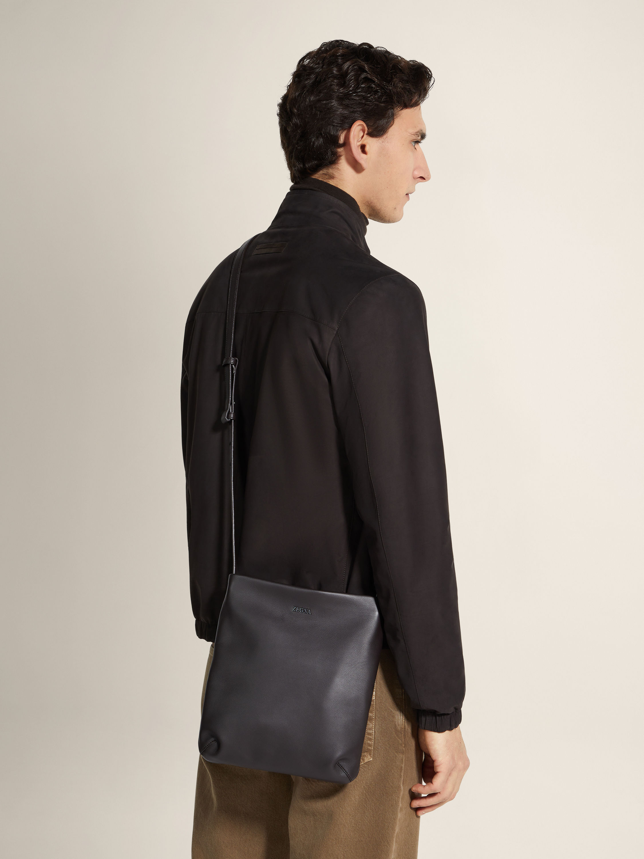 Dark Brown SECONDSKIN Crossbody Product detail photo #1