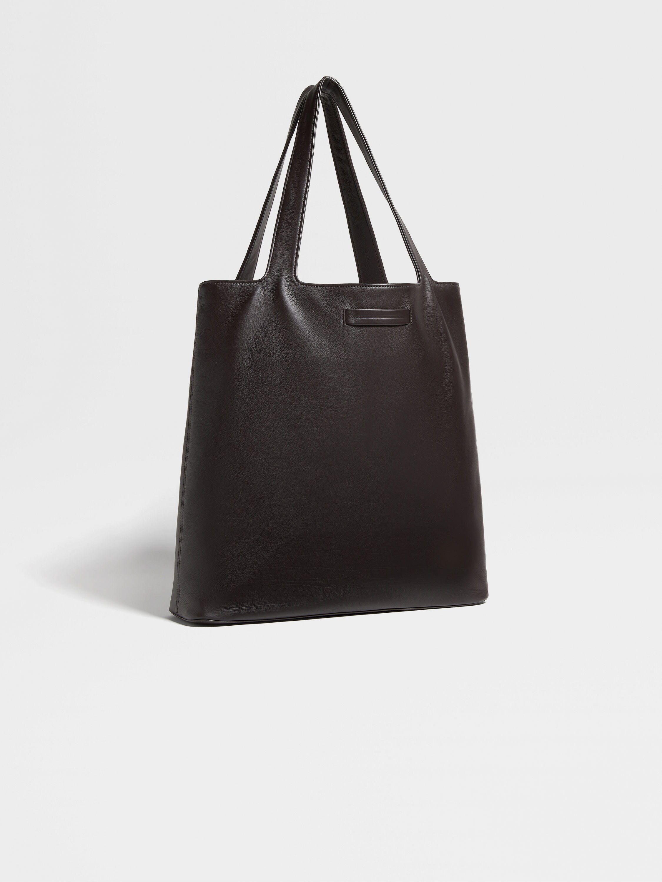 Dark Brown SECONDSKIN Tote Bag Product detail photo #2