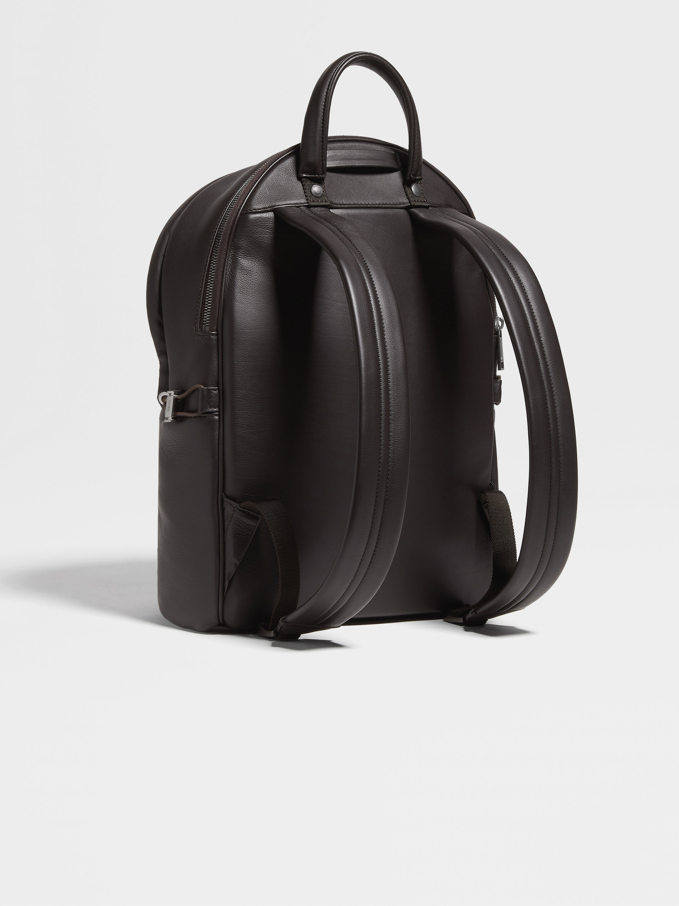 Hoodie SECONDSKIN Rucksack in Dunkelbraun Detailfoto #2 des Produkts