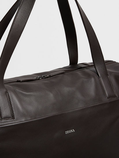 Dark Brown SECONDSKIN Weekender SS25 33651627 | Zegna SG Dark Brown SECONDSKIN Weekender SS25 33651627 | Zegna SG