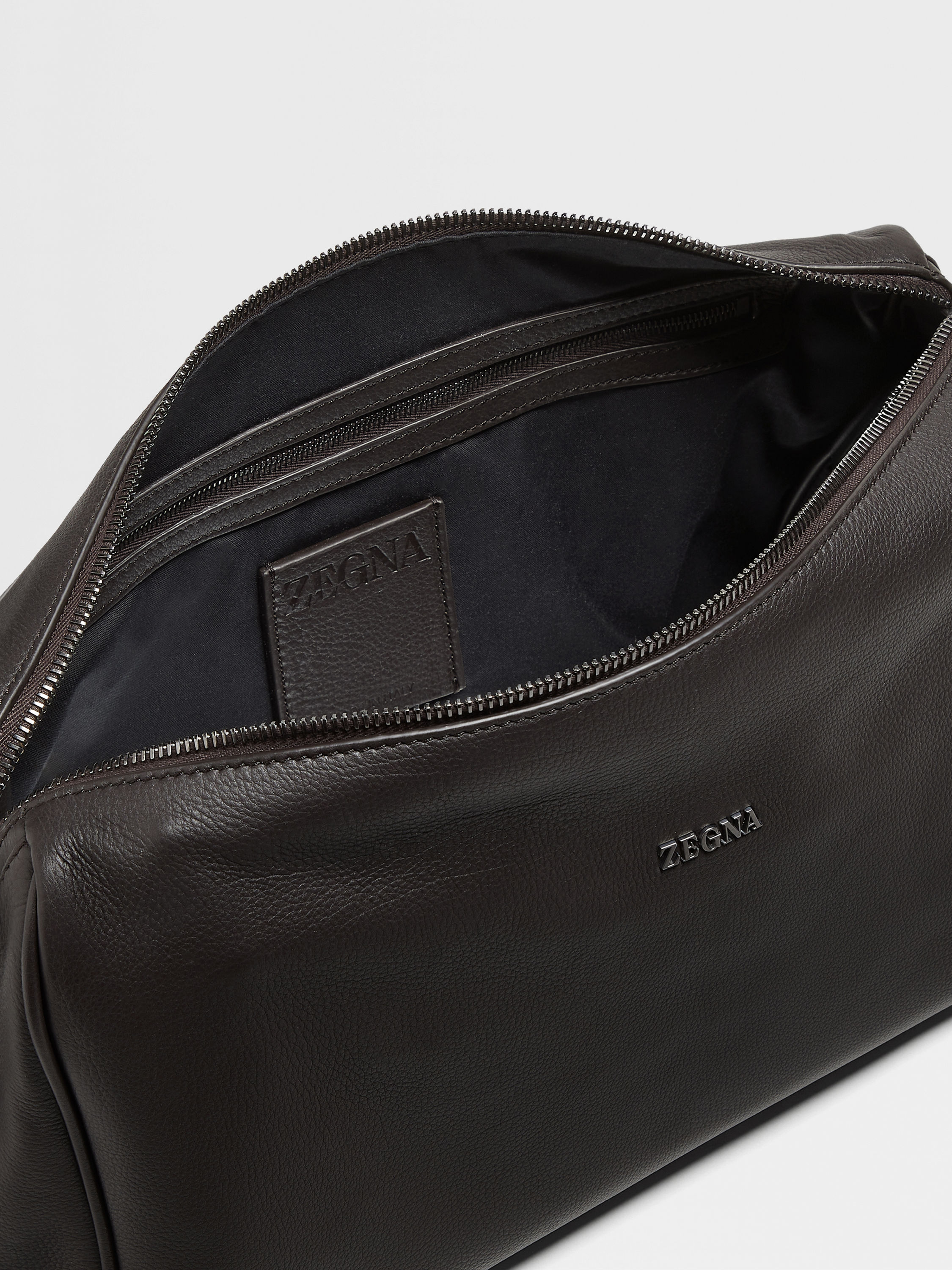 Borsa a Tracolla SECONDSKIN Marrone Scuro Foto #3 di dettaglio del prodotto