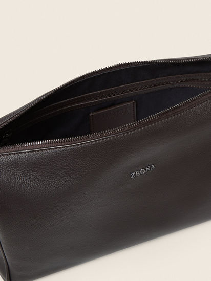 Dark Brown SECONDSKIN Crossbody FW26 35555019 | Zegna SG