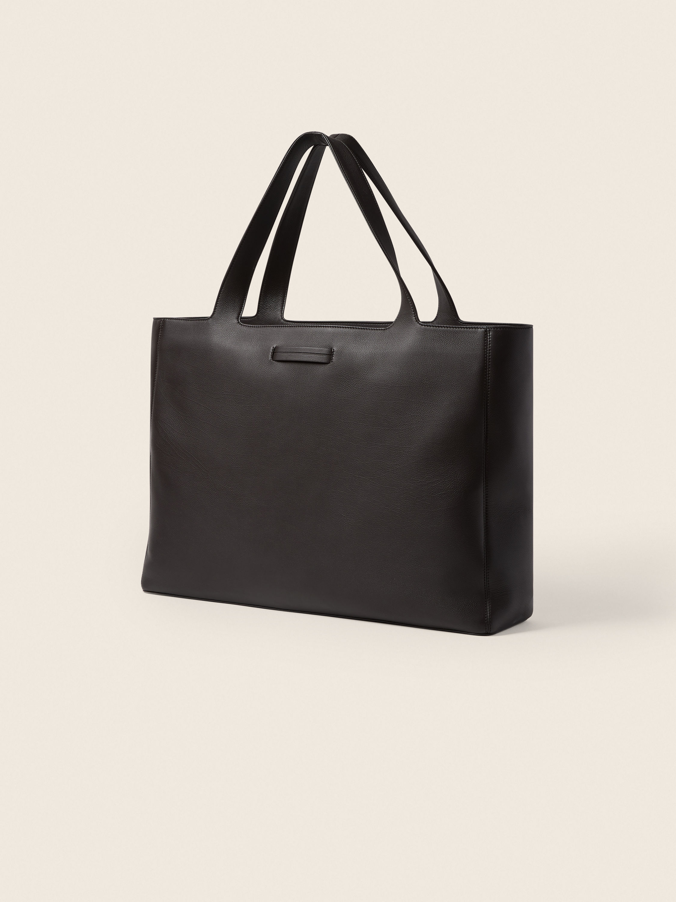 Dark Brown SECONDSKIN Tote Bag Product detail photo #2