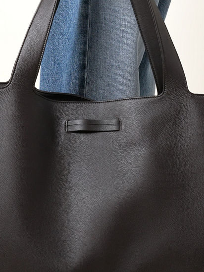 Dark Brown SECONDSKIN Tote Bag FW26 39560887 | Zegna KR