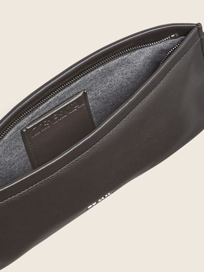 Dark Brown SECONDSKIN Clutch SS26 31758401 | Zegna US