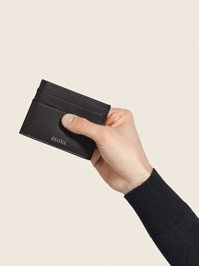 Dark Brown SECONDSKIN Card Case FW25 31736561 | Zegna NL