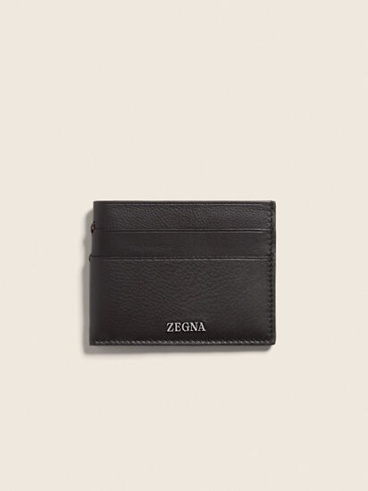 Dark Brown SECONDSKIN Card Case FW25 31736561 | Zegna NL