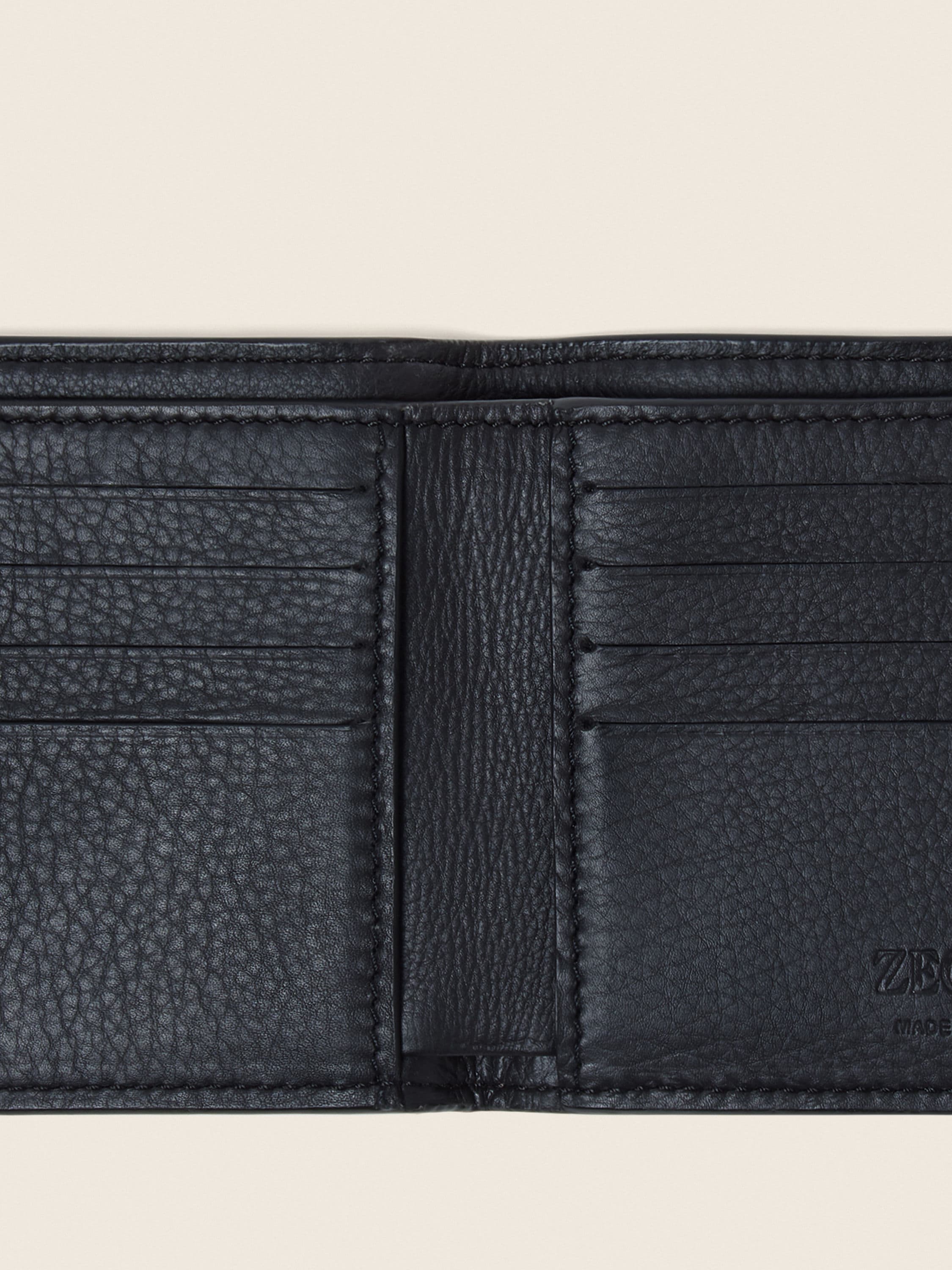 Dark Blue SECONDSKIN Billfold Wallet Product detail photo #1