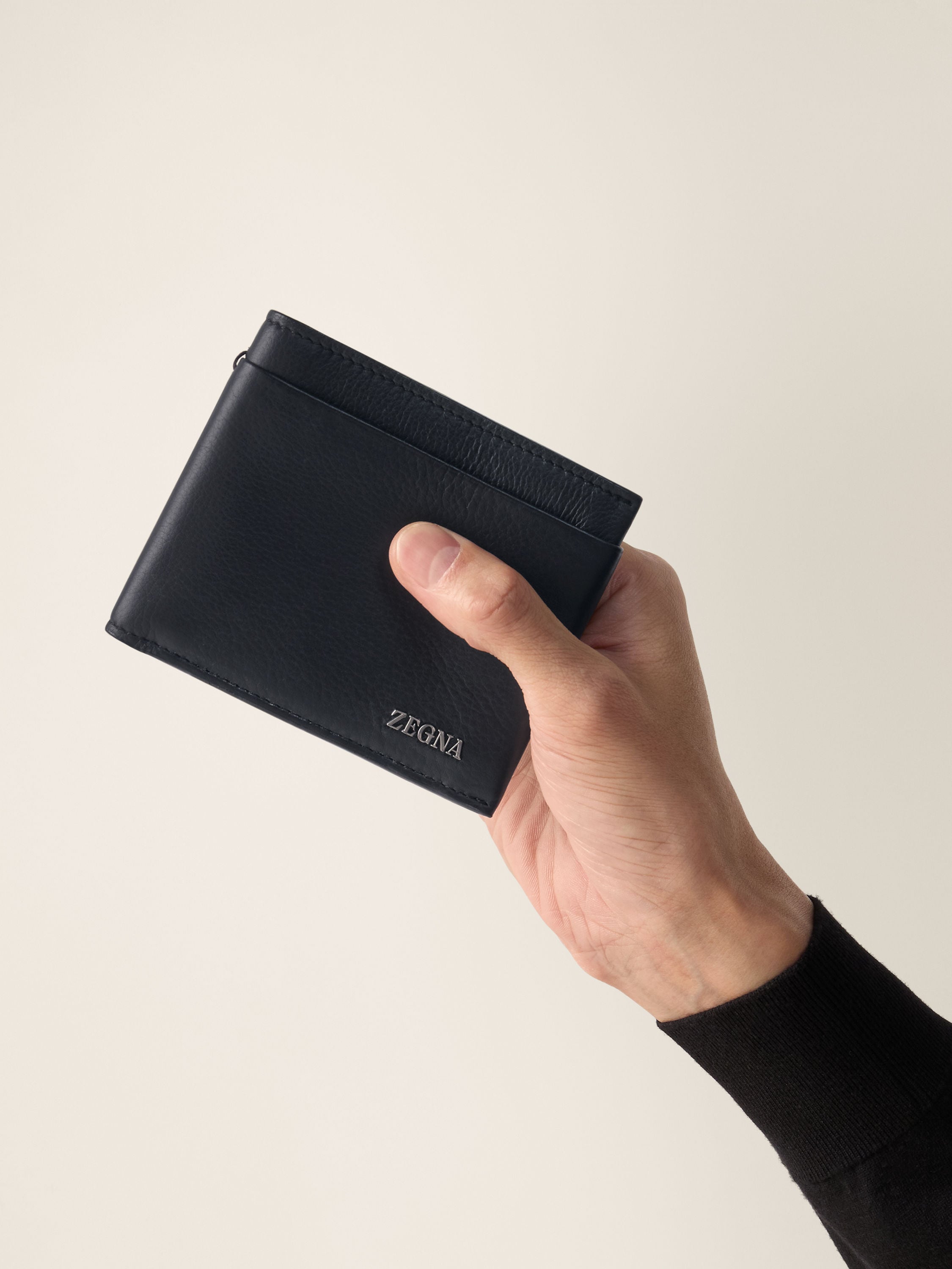 Dark Blue SECONDSKIN Billfold Wallet Product detail photo #3