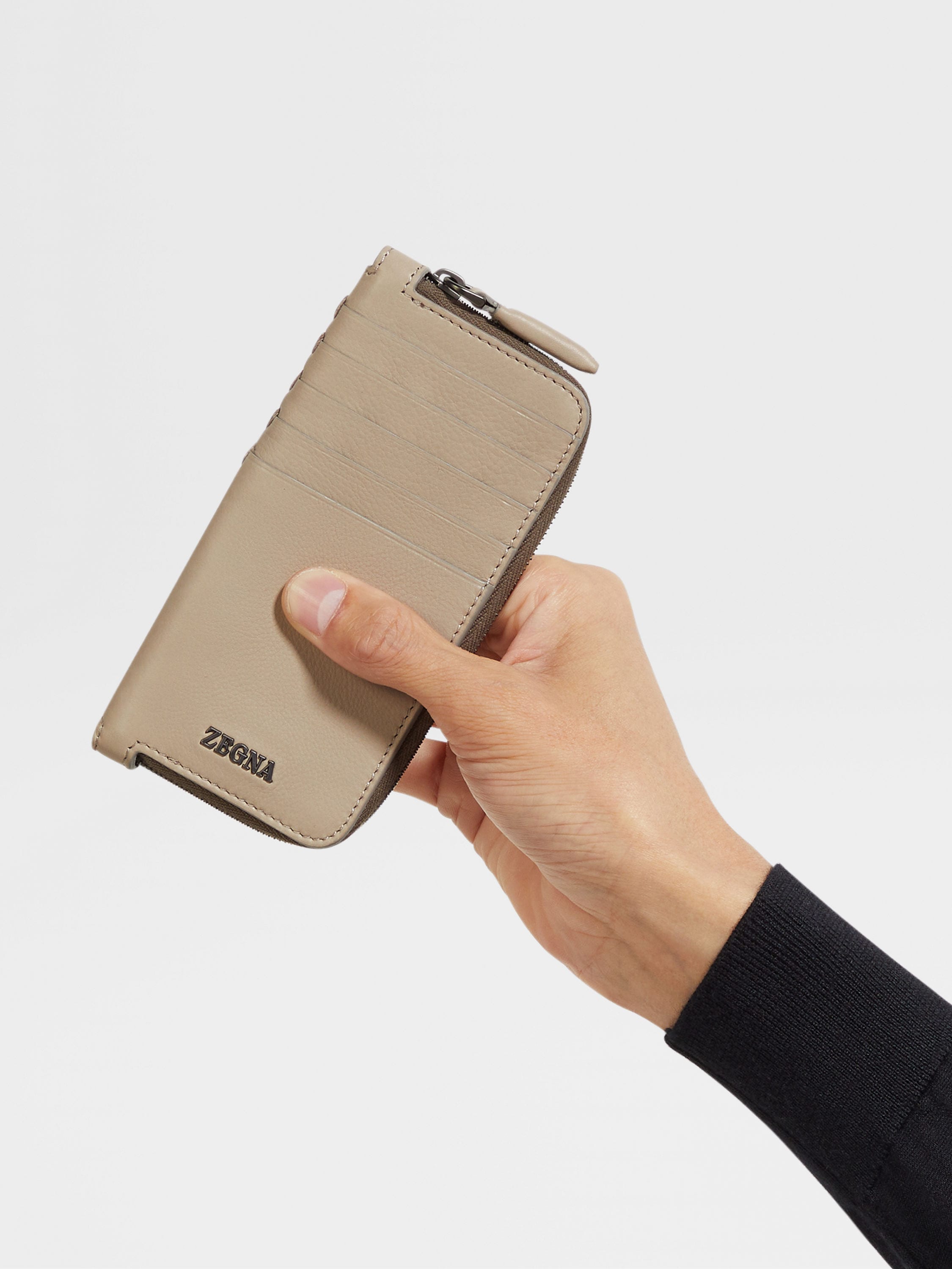 ライトトープSECONDSKINウォレット 製品詳細写真 #3