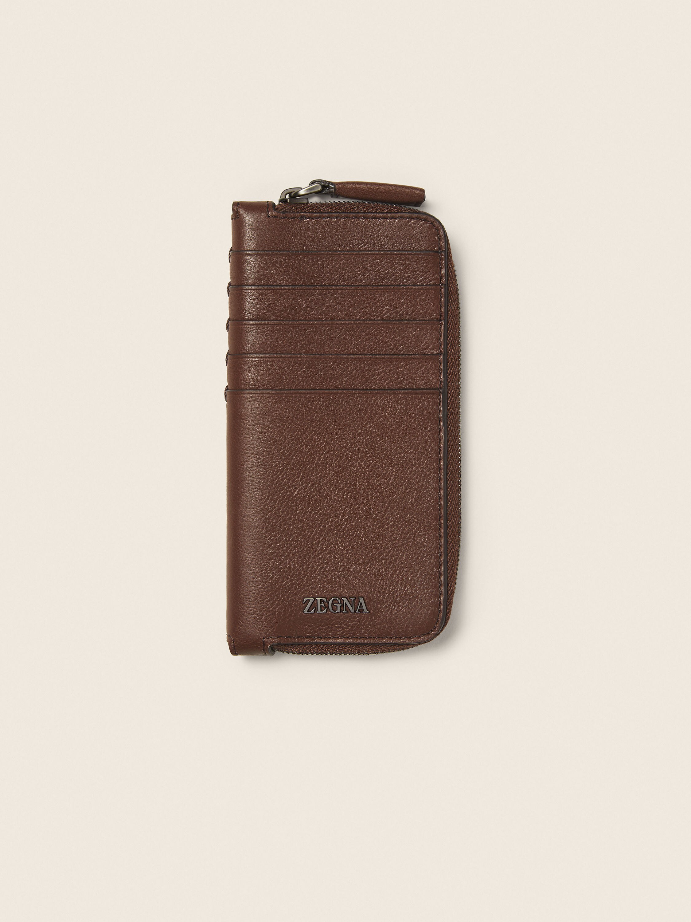 Brown SECONDSKIN Card Case Main product photo