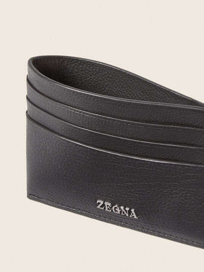 Dark Brown SECONDSKIN Card Case FW26 35201281 | Zegna US