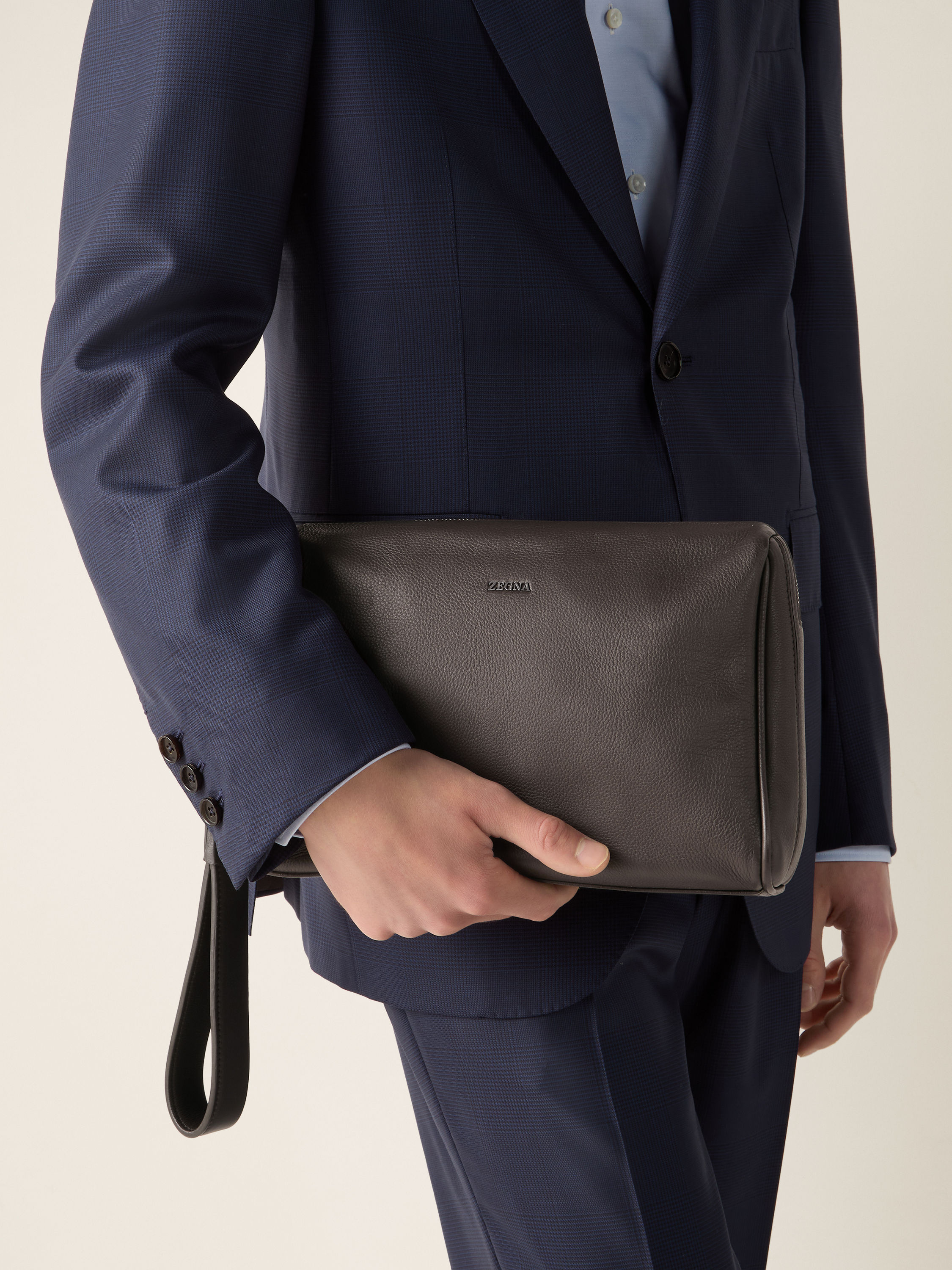 Pouch SECONDSKIN Marrone Scuro Foto #3 di dettaglio del prodotto