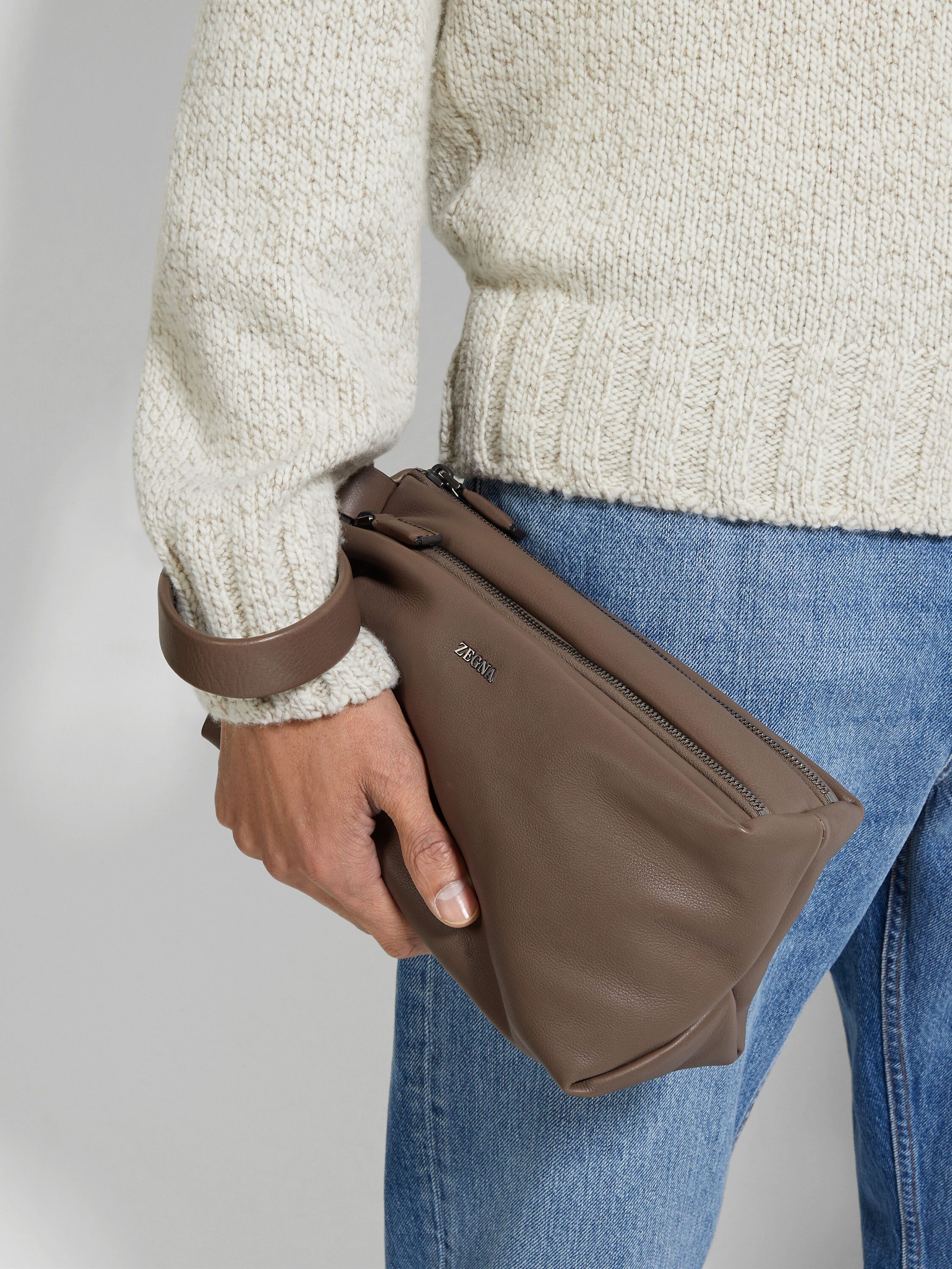 Pouch SECONDSKIN Marrone Foto #3 di dettaglio del prodotto