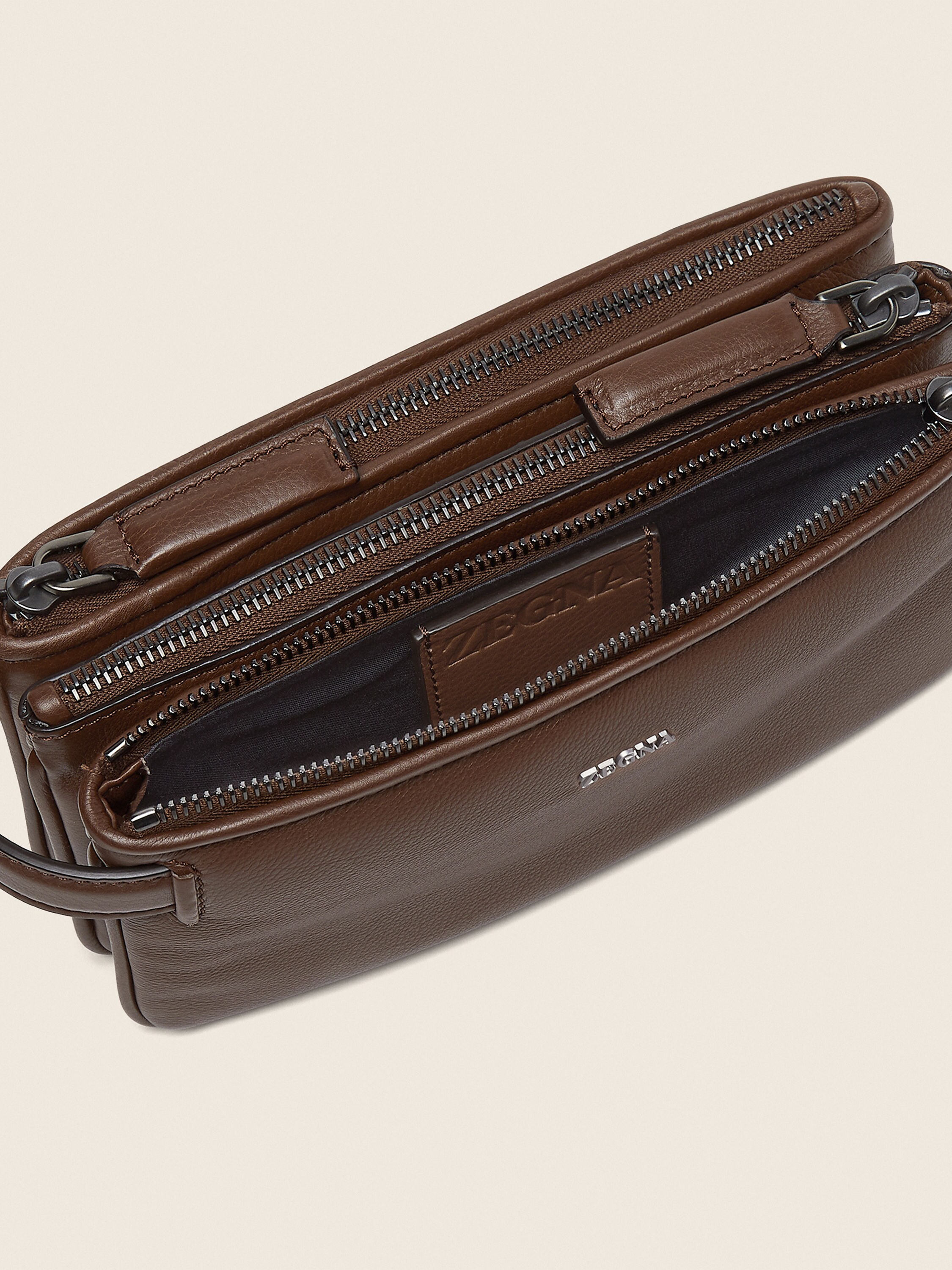 Brown SECONDSKIN Pouch Product detail photo #1