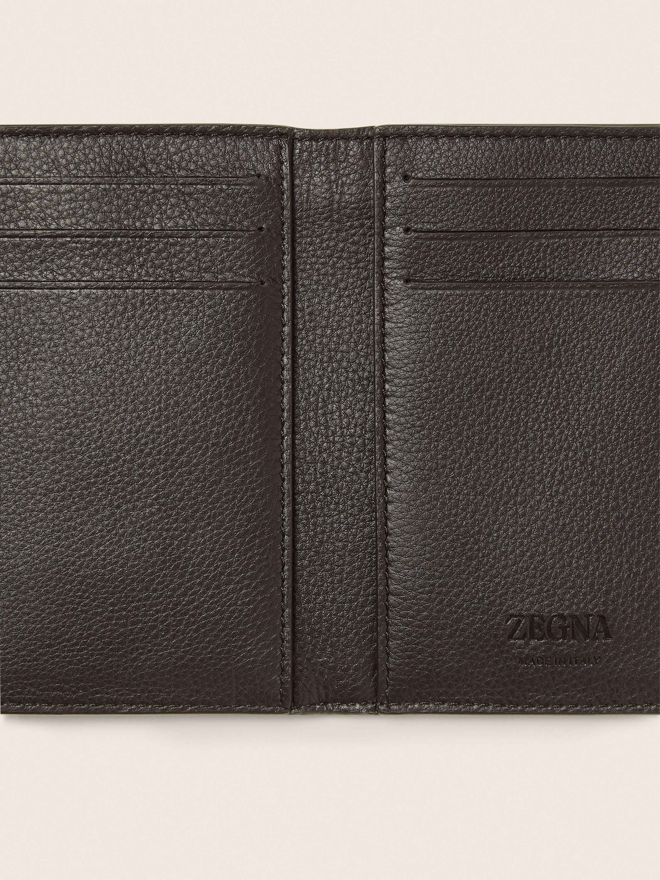 Dark Brown SECONDSKIN Wallet Product detail photo #1