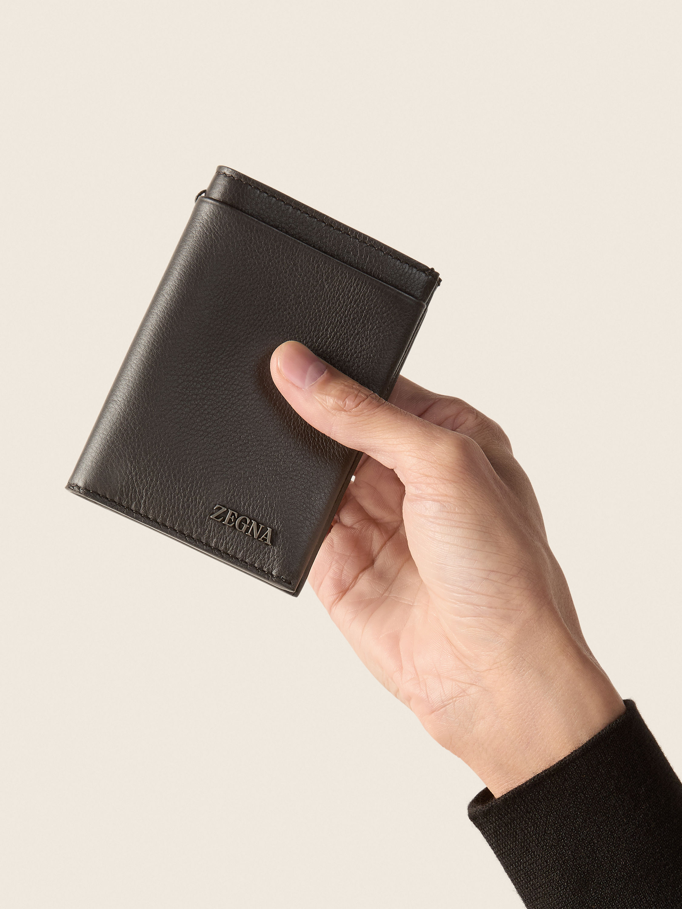 Dark Brown SECONDSKIN Wallet Product detail photo #3
