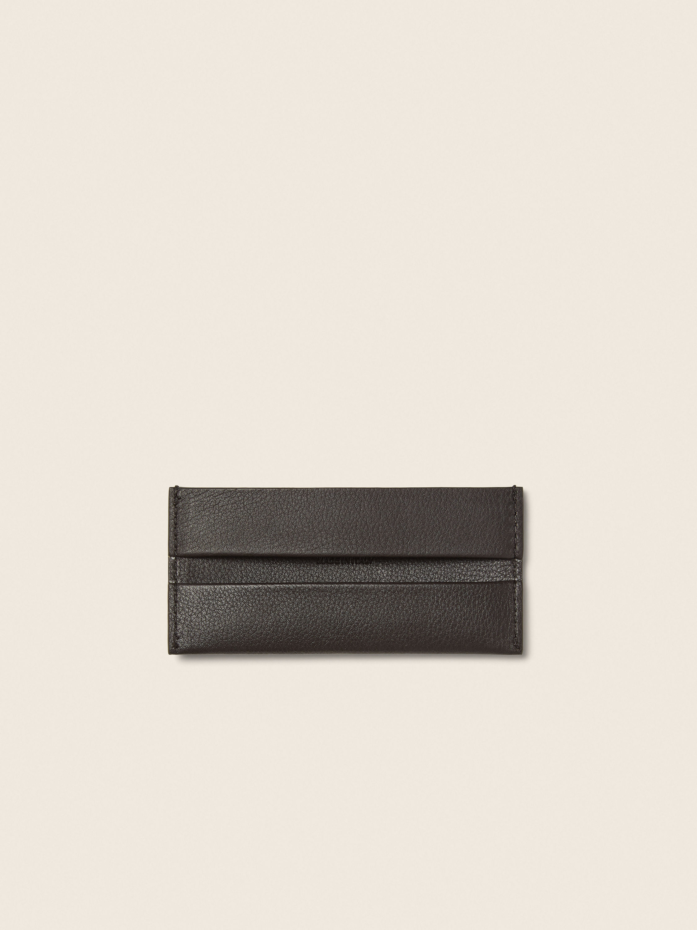 Dark Brown SECONDSKIN Card Case Product detail photo #2