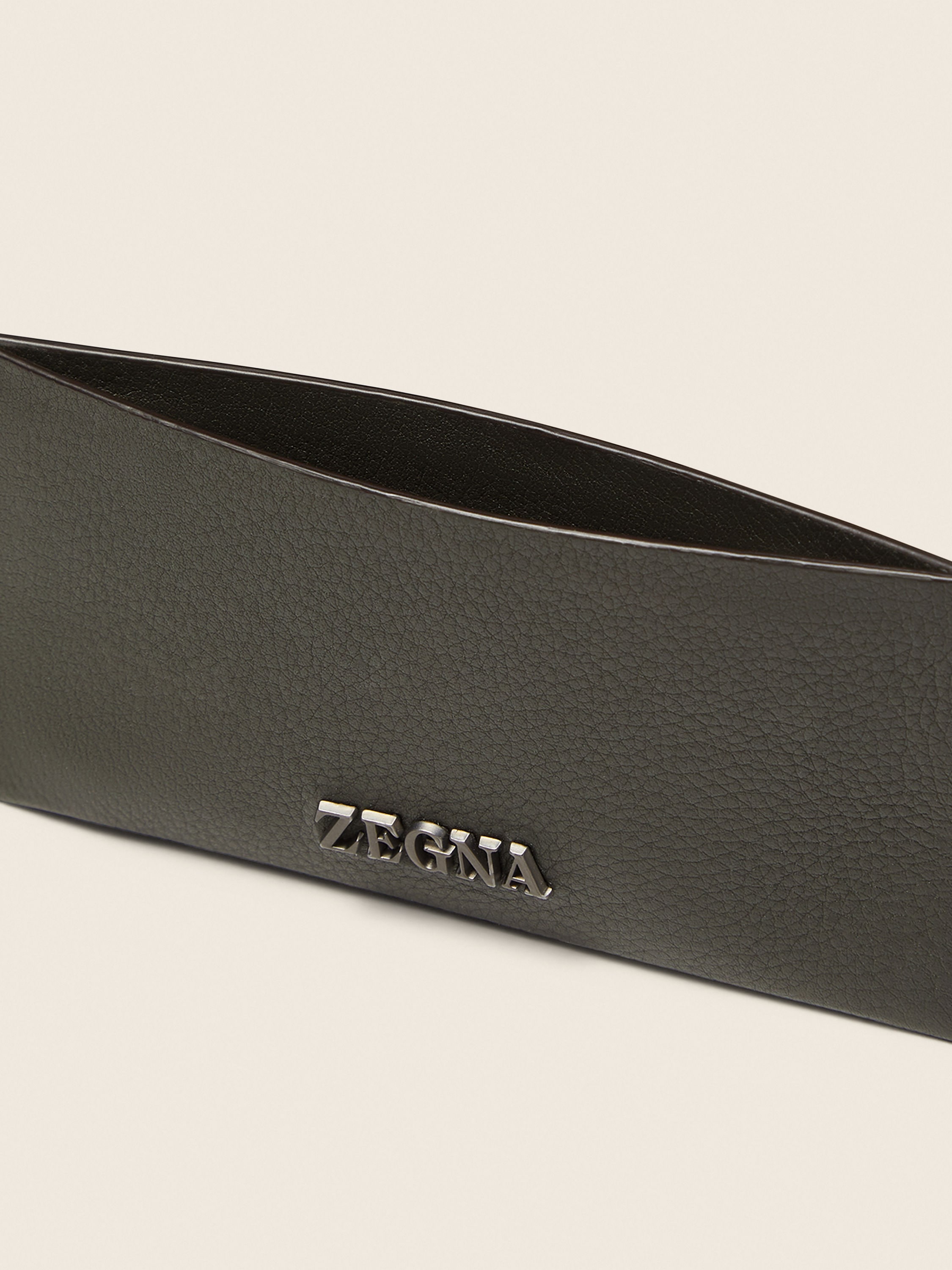 Dark Olive Green SECONDSKIN Card Case Product detail photo #1