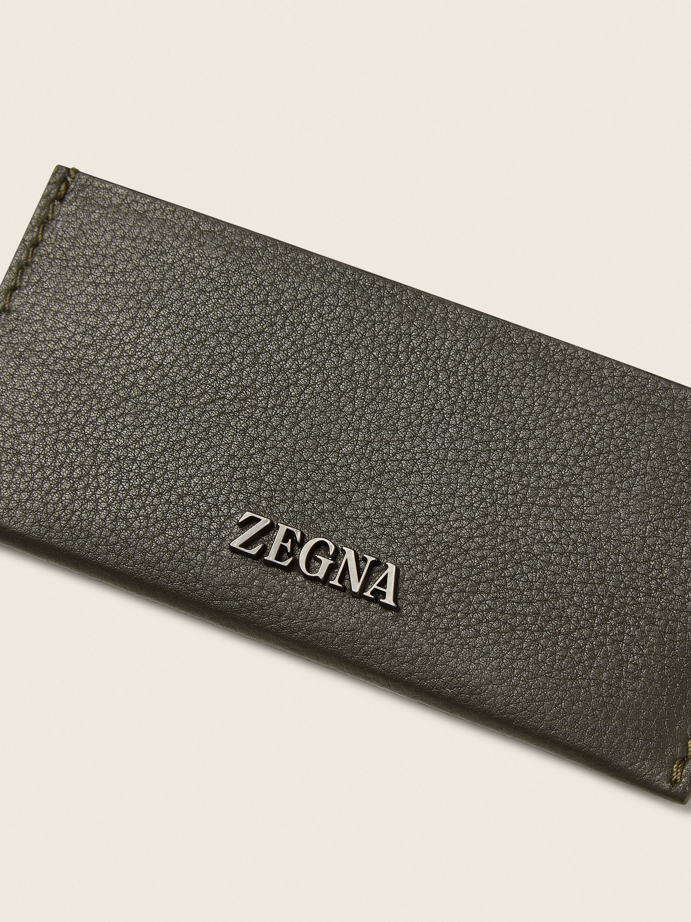 Dark Olive Green SECONDSKIN Card Case Product detail photo #4