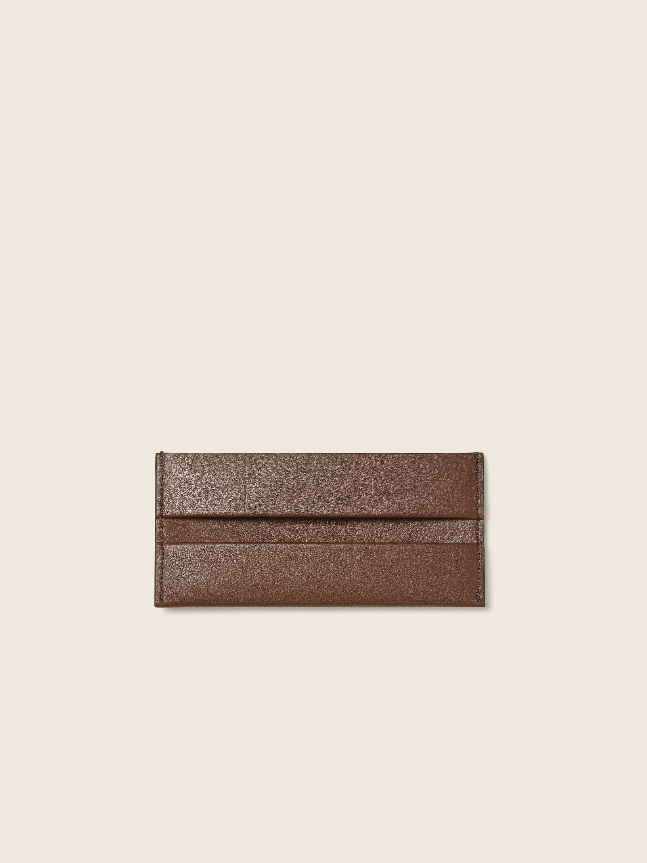 Brown SECONDSKIN Card Case Product detail photo #2