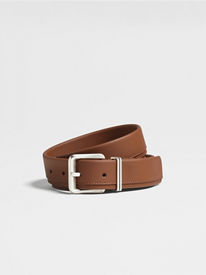 Men's Belts in Leather and Suede | ZEGNA KR