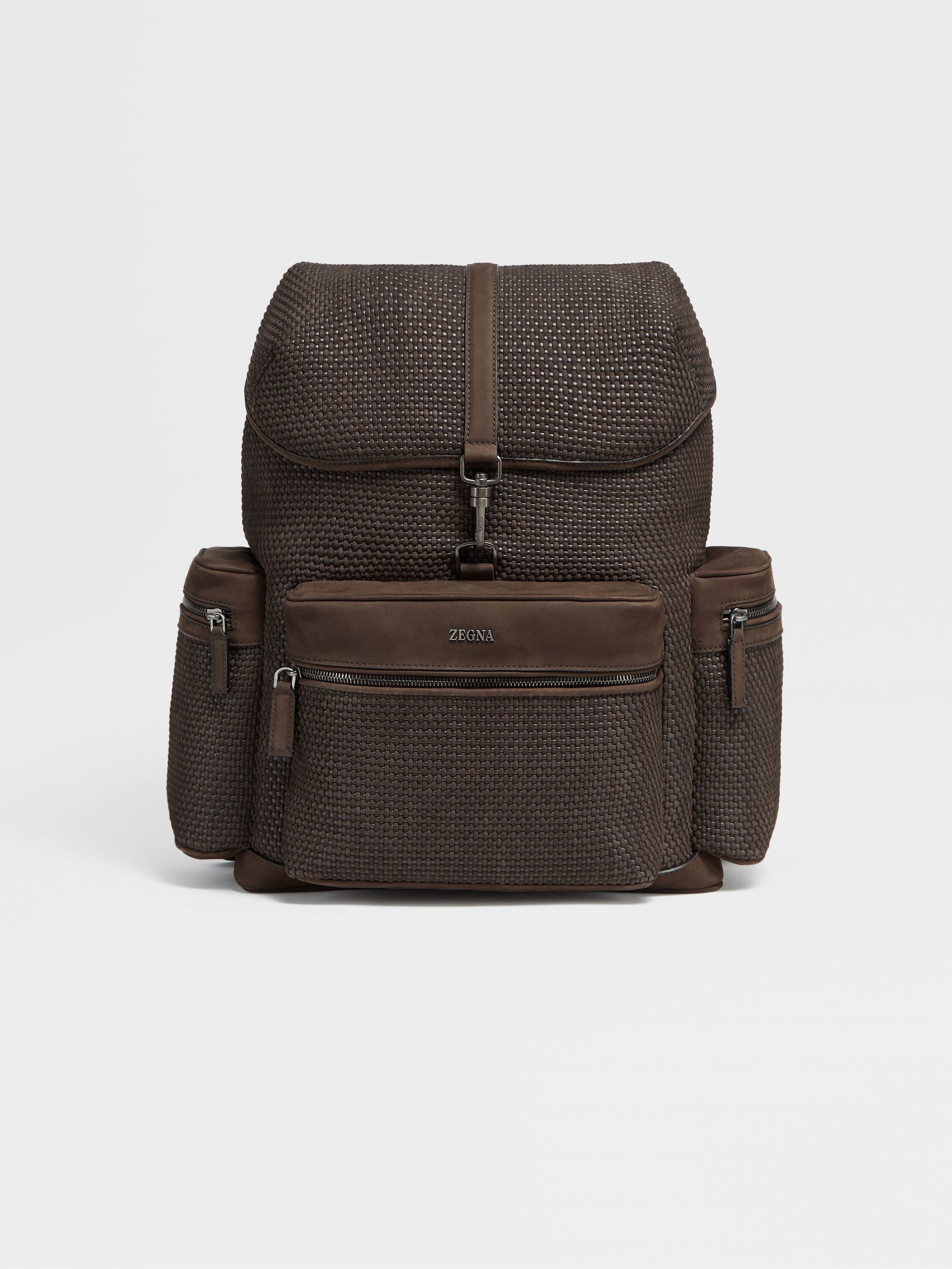 Dark Brown PELLETESSUTA™ Nubuck Special Backpack