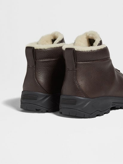 Brown Leather Triple Stitch™ Vetta Sneakers FW24 32844116 Brown Leather Triple Stitch™ Vetta Sneakers FW24 32844116