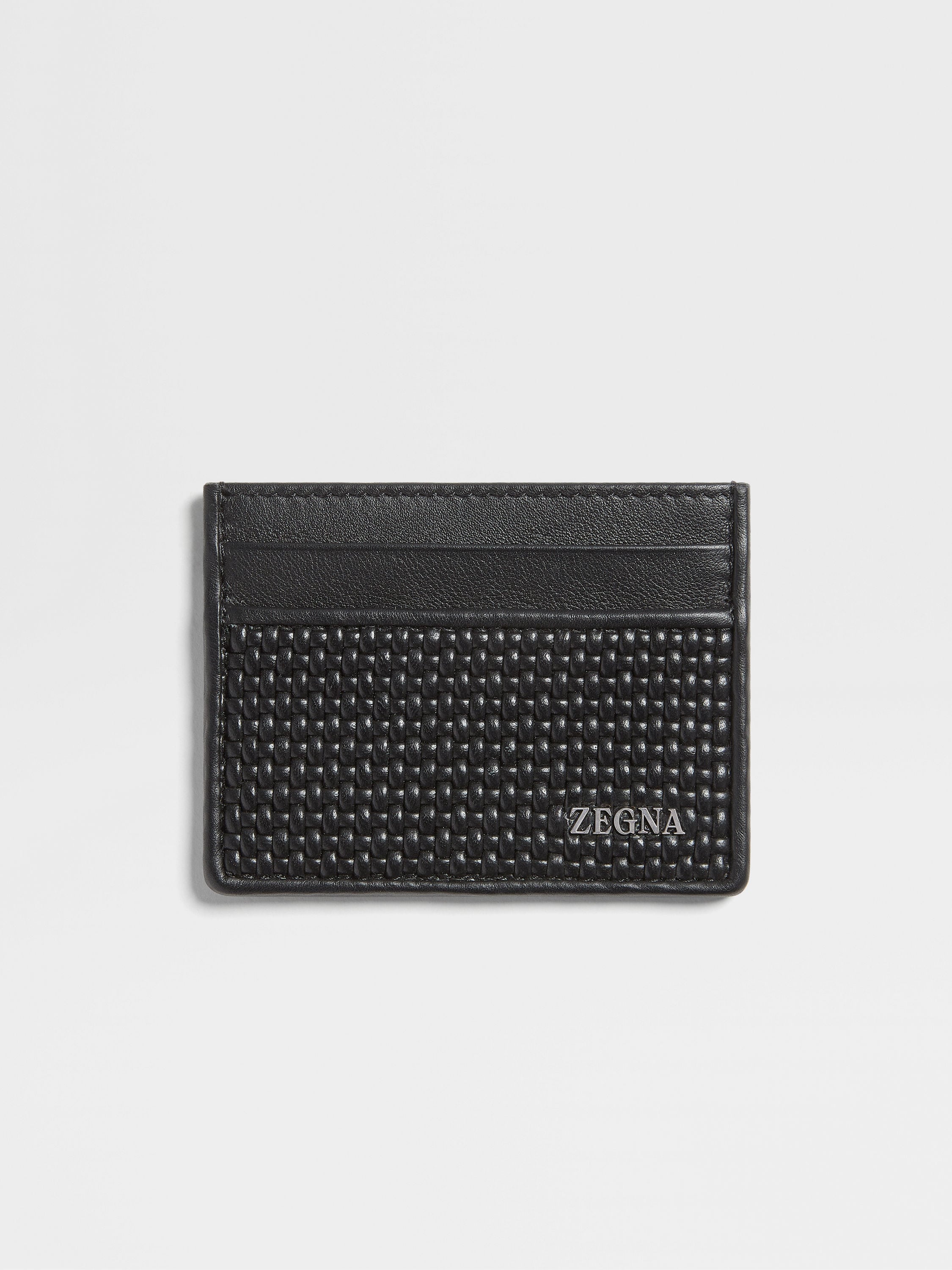 PELLETESSUTA™ black wallet by Zegna