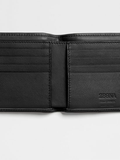 PELLETESSUTA™ black wallet by Zegna