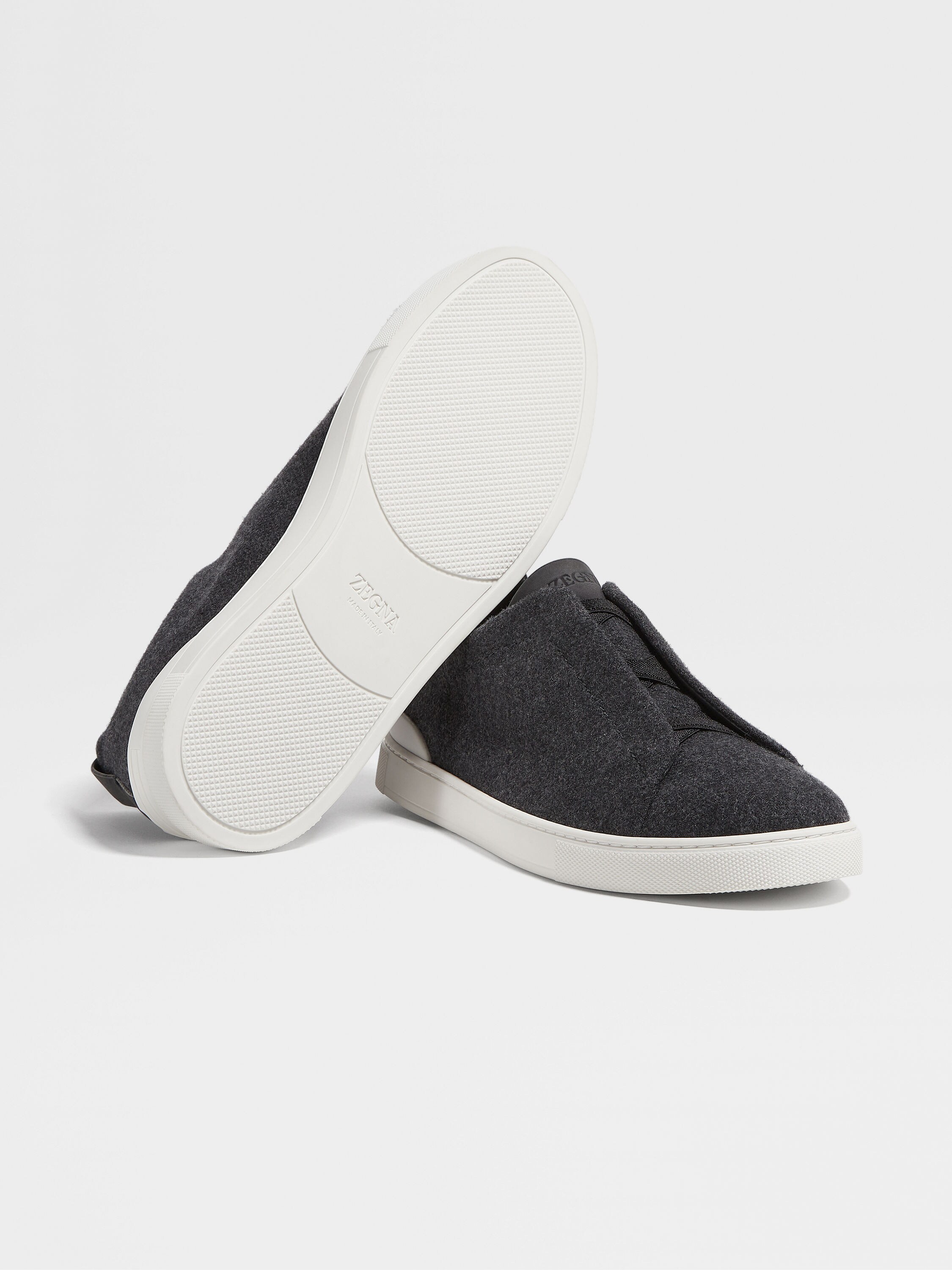 Light Black Triple Stitch™ Oasi Cashmere Sneakers Product detail photo #4