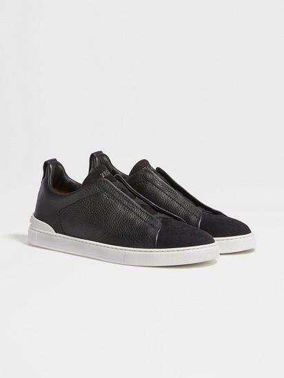 Black Suede Triple Stitch™ Sneakers FW23 25719271