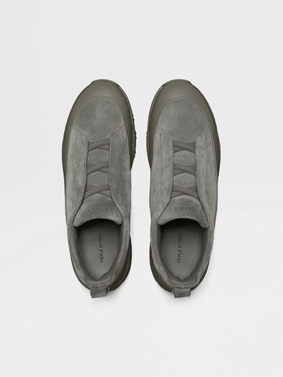 グレー スエード&レザー Triple Stitch™ Monteスニーカー FW25 グレー スエード&レザー Triple Stitch™ Monteスニーカー FW25