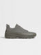 Grey Suede and Leather Triple Stitch™ Monte Sneakers Product detail photo #4