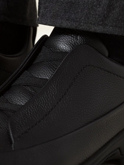 Black Leather Triple Stitch™ Monte Sneakers FW26 35545172 | Zegna US