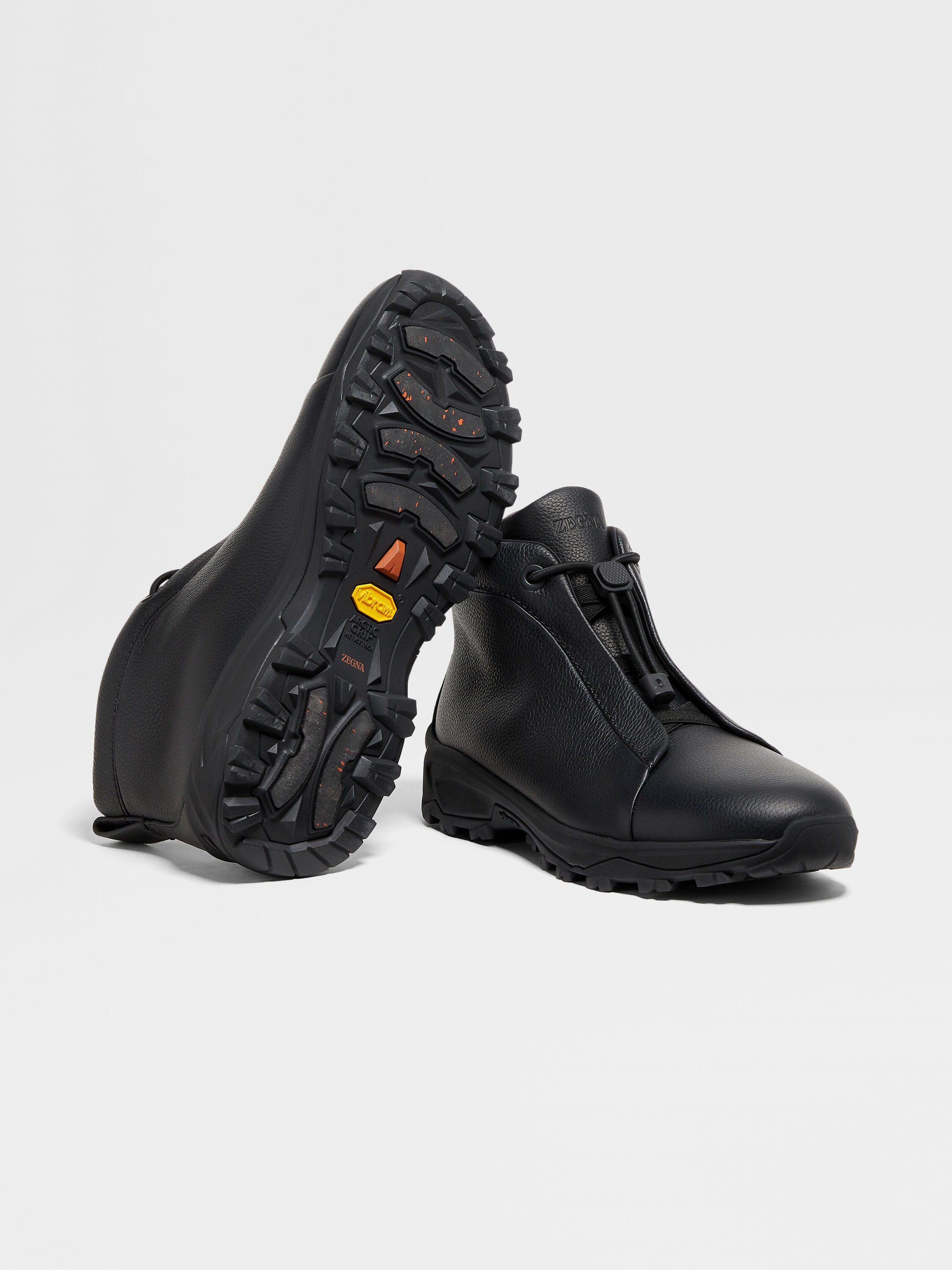 ブラック レザー Triple Stitch™ Vettaスニーカー 製品詳細写真 #5