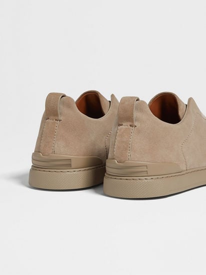 Light Taupe Suede Triple Stitch™ Sneakers FW24 27873935 Light Taupe Suede Triple Stitch™ Sneakers FW24 27873935