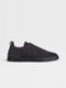 Navy Blue Suede Triple Stitch™ Sneakers Product detail photo #3
